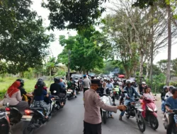 Tradisi Nyongkolan Berjalan Aman Berkat Pengawalan Polsek Kuripan