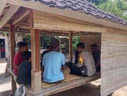 Bhabinkamtibmas Sekotong Gencar Edukasi Manfaatkan Pekarangan untuk Ketahanan Pangan