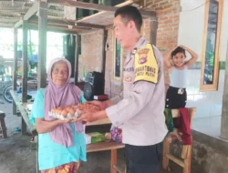 Tak Hanya Amankan Desa, Polisi Sekotong Juga Bantu Warga Lewat Nutrisi Mantap