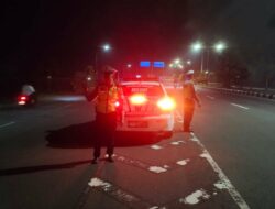 Satlantas Lombok Barat Antisipasi Kejahatan Malam di By Pass BIL 2