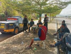 Pastikan Sitkamtibmas di Wilayah Hukumnya Kondusif, Anggota Patmor Satsamapta Polres Bima Gencarkan Patroli KRYD dan Dialogis