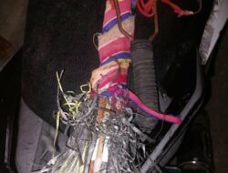 Tabrak Lari, Personel Polsek Bolo Evakuasi Korban dan Amankan Lima anak Panah Serta Busur