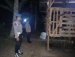 Malam Tak Lagi Sepi, Polisi Lembar Aktif Jaga Kandang Ternak Warga