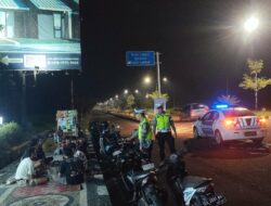 Blue Light Patrol Satlantas Lombok Barat, Aman Tanpa Balap Liar