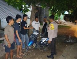 Meminimalisir Kasus 3C dan Balapan Liar, Polsubsektor Palibelo Patroli KRYD Hingga Dini Hari