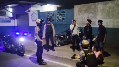 Aksi Tegas Sat Samapta Lombok Barat Redam Balap Liar di Bypass