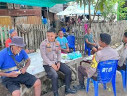 Jaga Harkamtibmas, Satbinmas Polres Bima Sambang dan Sosialisasi Kamtibmas ke Tokoh-tokoh Masyarakat.