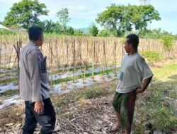 Dukung Program Pangan, Polres Lombok Barat Dorong Warga Bertani Mandiri