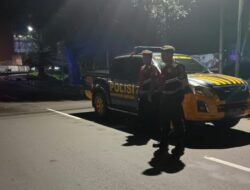 Antisipasi Kejahatan Malam, Sat Samapta Patroli ke Desa Rumak