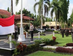 Upacara Hari Ibu ke-97 di Mako Polres Lombok Barat