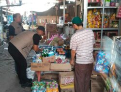 Satgas Pangan Cek Stok Beras di Pasar Tradisional Gerung