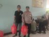 Personel Polsek Bolo Aktif Melaksanakan Pengamanan dan Monitoring Pendistribusian MBG di Wilayah Hukumnya